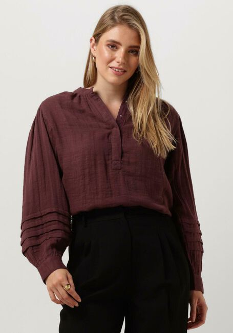 Bordeaux ANTIK BATIK Blusen PREETI BLOUSE - large