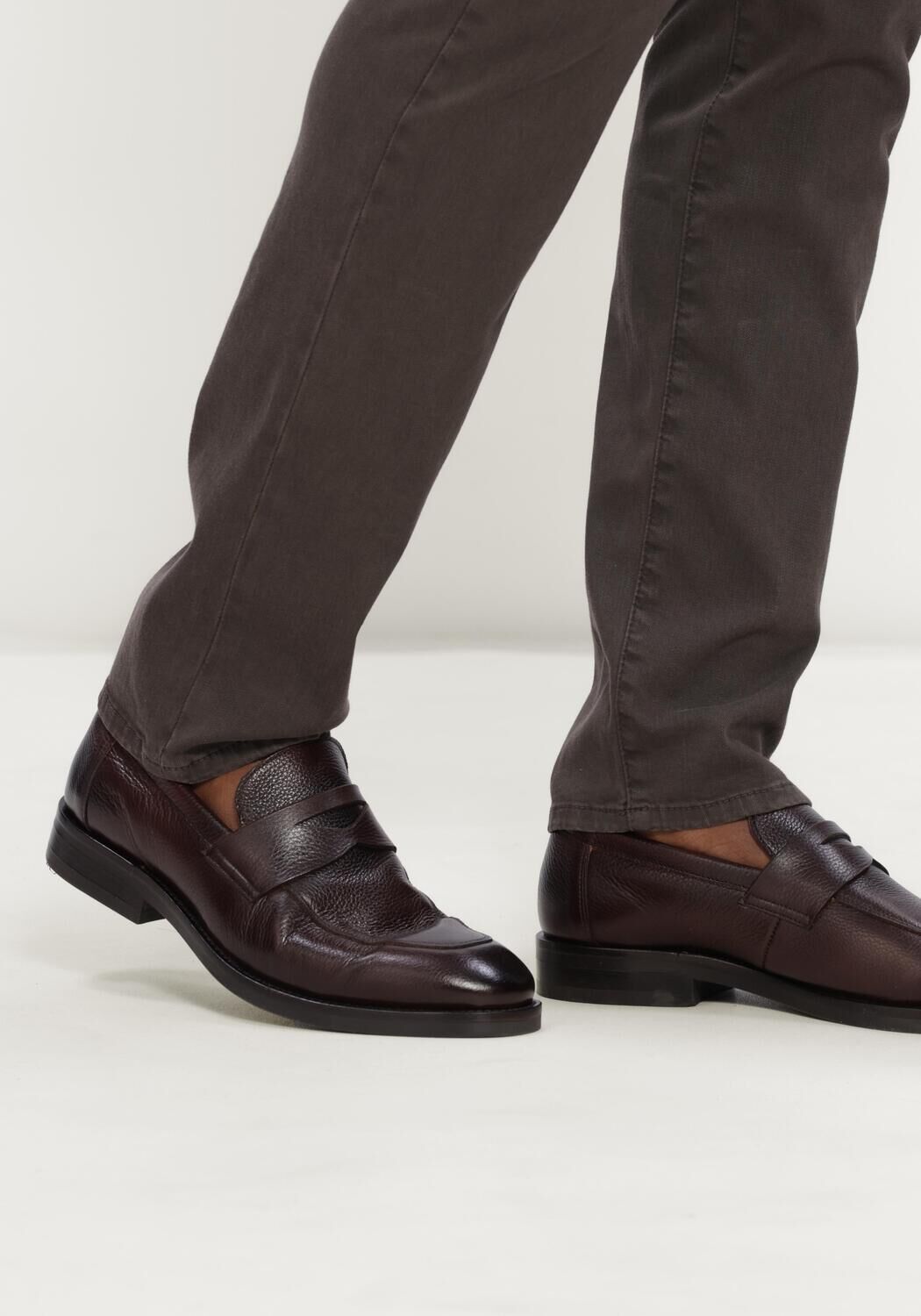 Braune STEFANO LAURAN Slipper 56000 - large