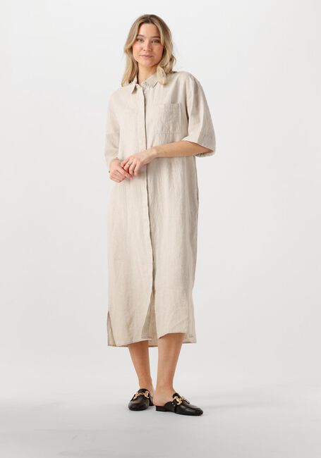 Sand BY-BAR Midikleid BRUNO LINNEN DRESS - large