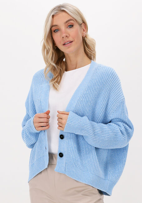 Blaue DRYKORN Strickjacke SONTJE - large