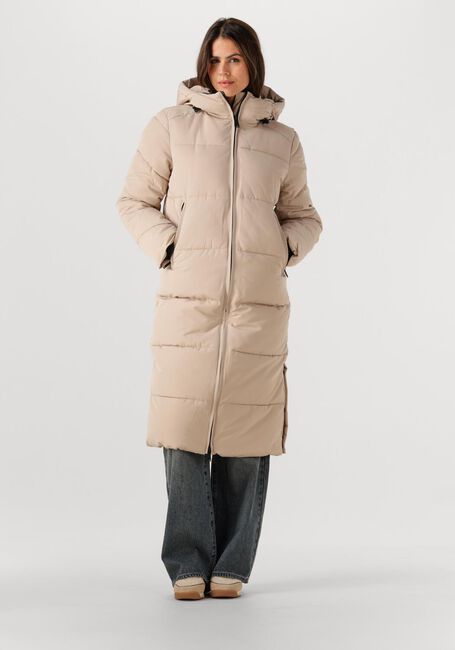 Beige WITHBLACK Wattierte Jack WBLGLORIAN LONG PUFFER JACKET - large
