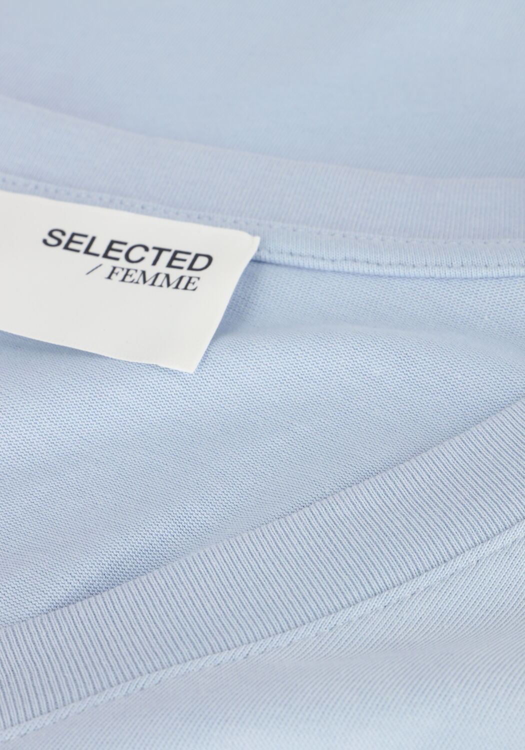 Hellblau SELECTED WOMEN Midikleid SLFESSENTIAL SL V-NECK ANKLE DRESS NOOS - large