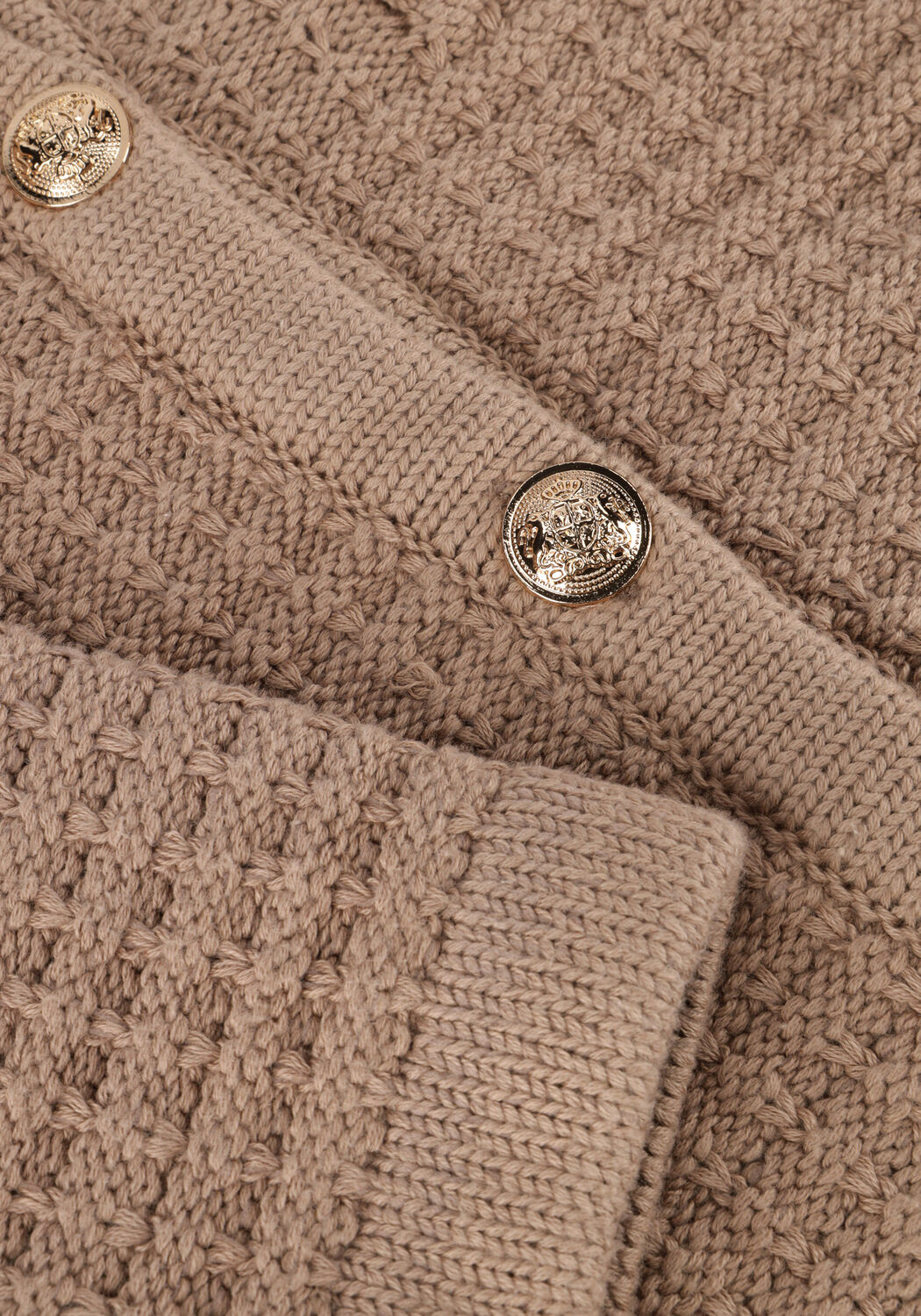 Taupe NOTRE-V Strickjacke NV-ENID - large