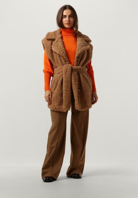 Orangene NOTRE-V Rollkragenpullover BASIC KNIT BLOUSE - large