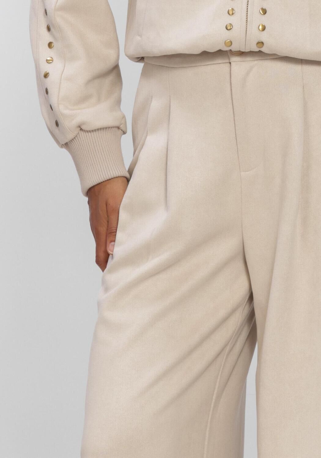Nicht-gerade weiss NUKUS Weite Hose BODINE PANTS SUEDE - large
