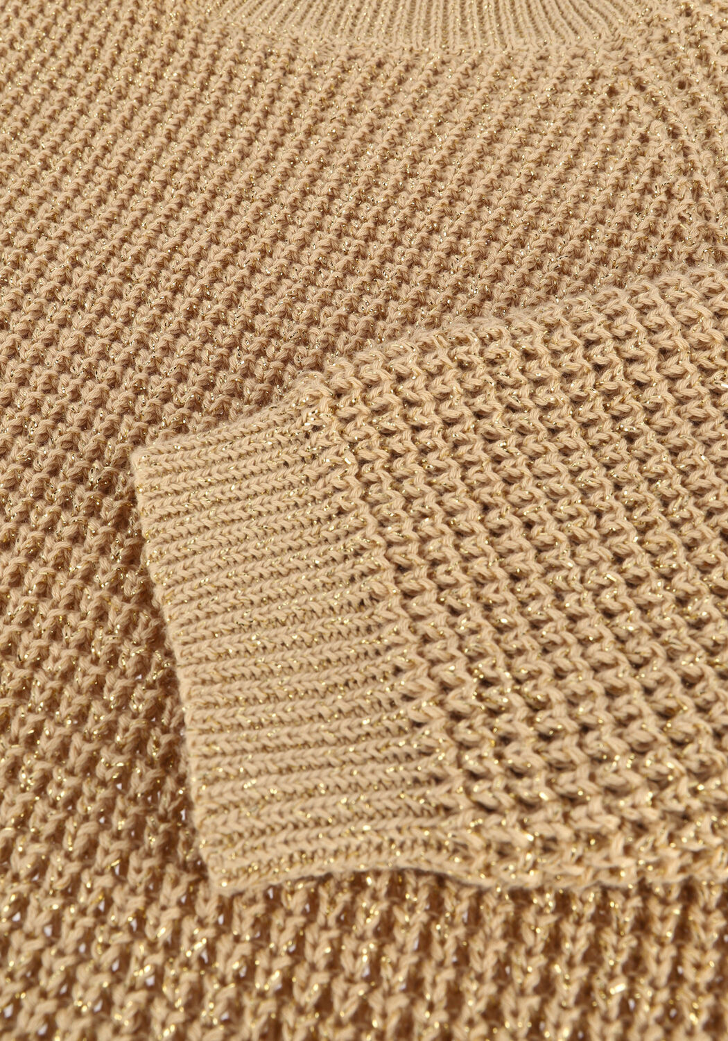 Camelfarbene BELLAMY Pullover DUBOIS - large