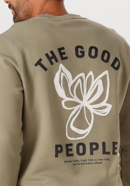 Grüne THE GOODPEOPLE Sweatshirt LITO - large