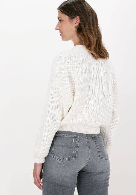 Wei&szlig;e TOMMY JEANS Pullover TJW CENTER FLAG SWEATER - large