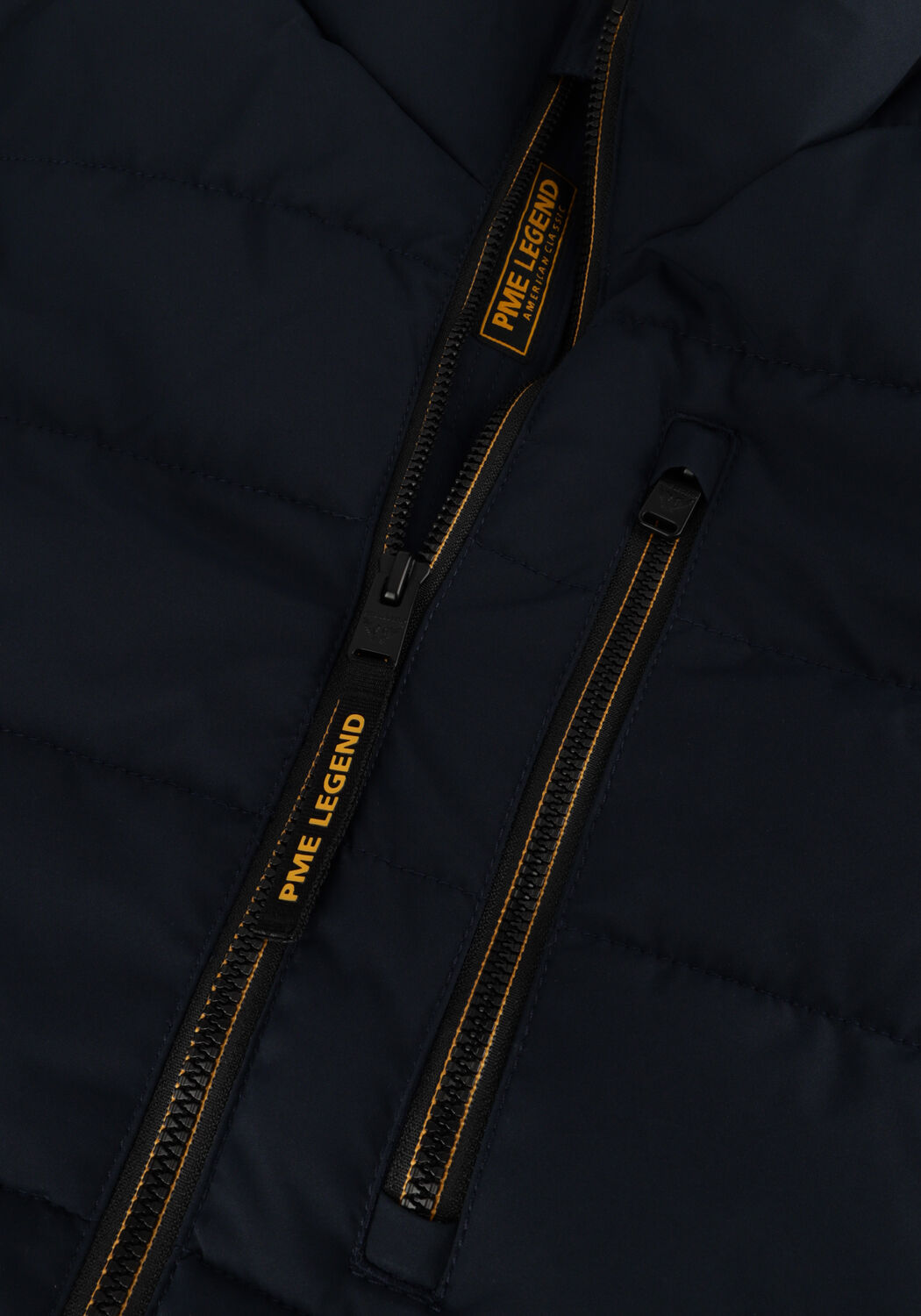 Blaue PME LEGEND Wattierte Jack SHORT JACKET FREIGHTYET PERFOR STRETCH - large