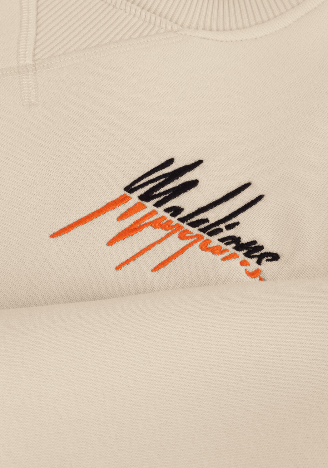 Beige MALELIONS Sweatshirt SPLIT SWEATER - large