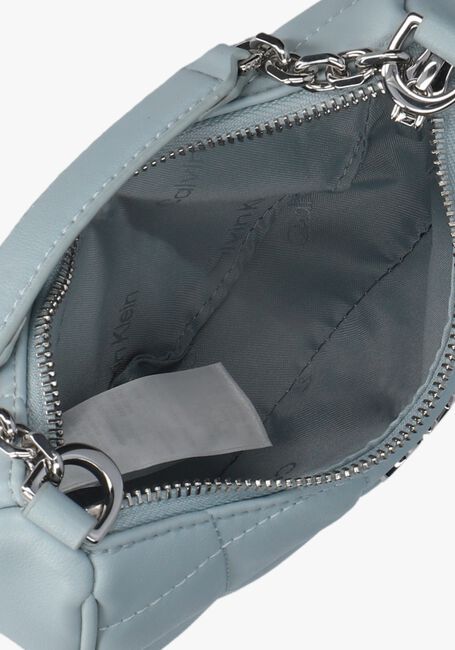 Blaue CALVIN KLEIN Handtasche RE-LOCK QUILT CRES MINI BAG - large