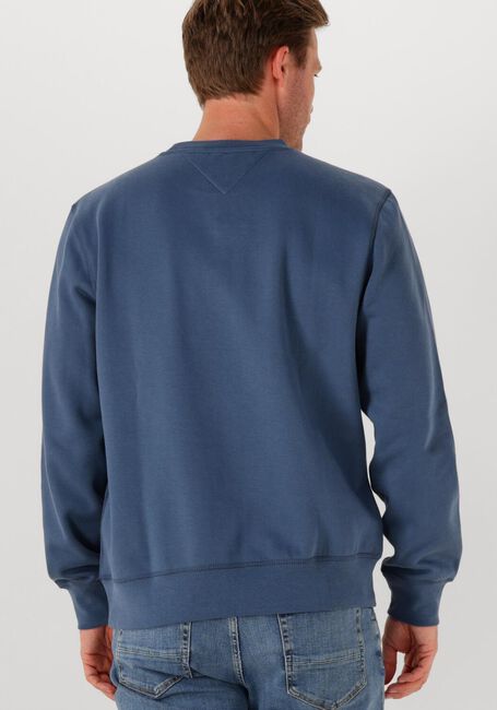 Blaue TOMMY HILFIGER Sweatshirt ESS SEASONAL FLEECE CREWNECK - large