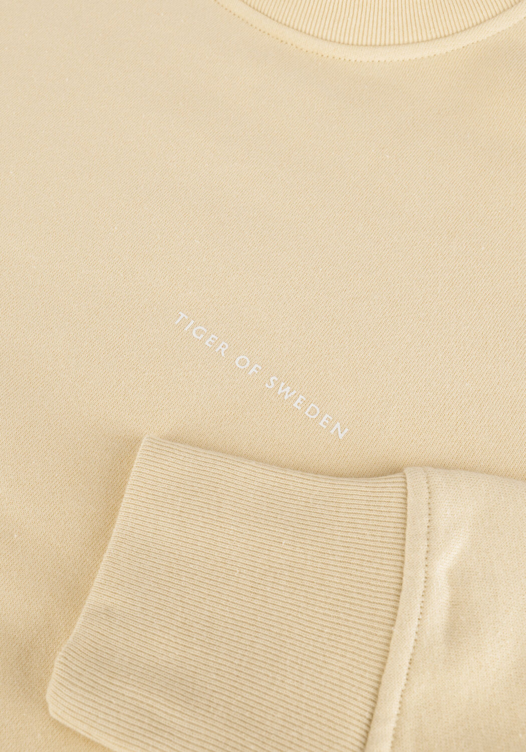 Gelbe TIGER OF SWEDEN Sweatshirt NAOLLA - large