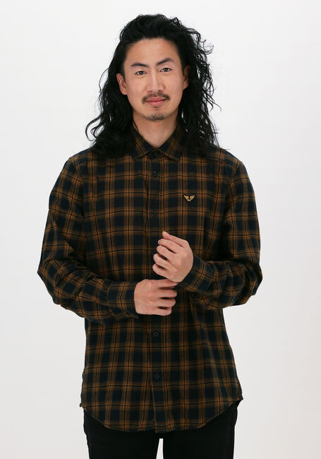 Orangene PME LEGEND Casual-Oberhemd LONG SLEEVE SHIRT TWILL - large