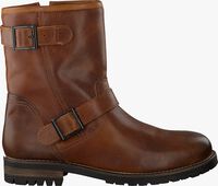 Cognacfarbene OMODA Ankle Boots 80074 - medium
