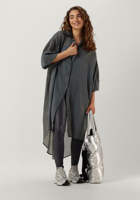 Blaue 10DAYS Midikleid DRESS PARIS VOILE - large