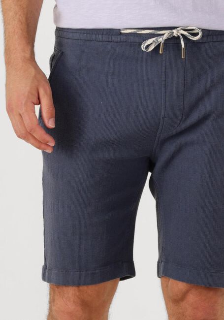 Dunkelblau CAST IRON Kurze Hose CHINO SHORTS WAFFLE STRUCTURE - large