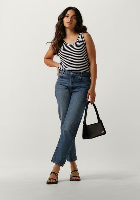 Blaue MY ESSENTIAL WARDROBE Mom jeans 34 THE MOMMY 139 HIGH TAPERED - large