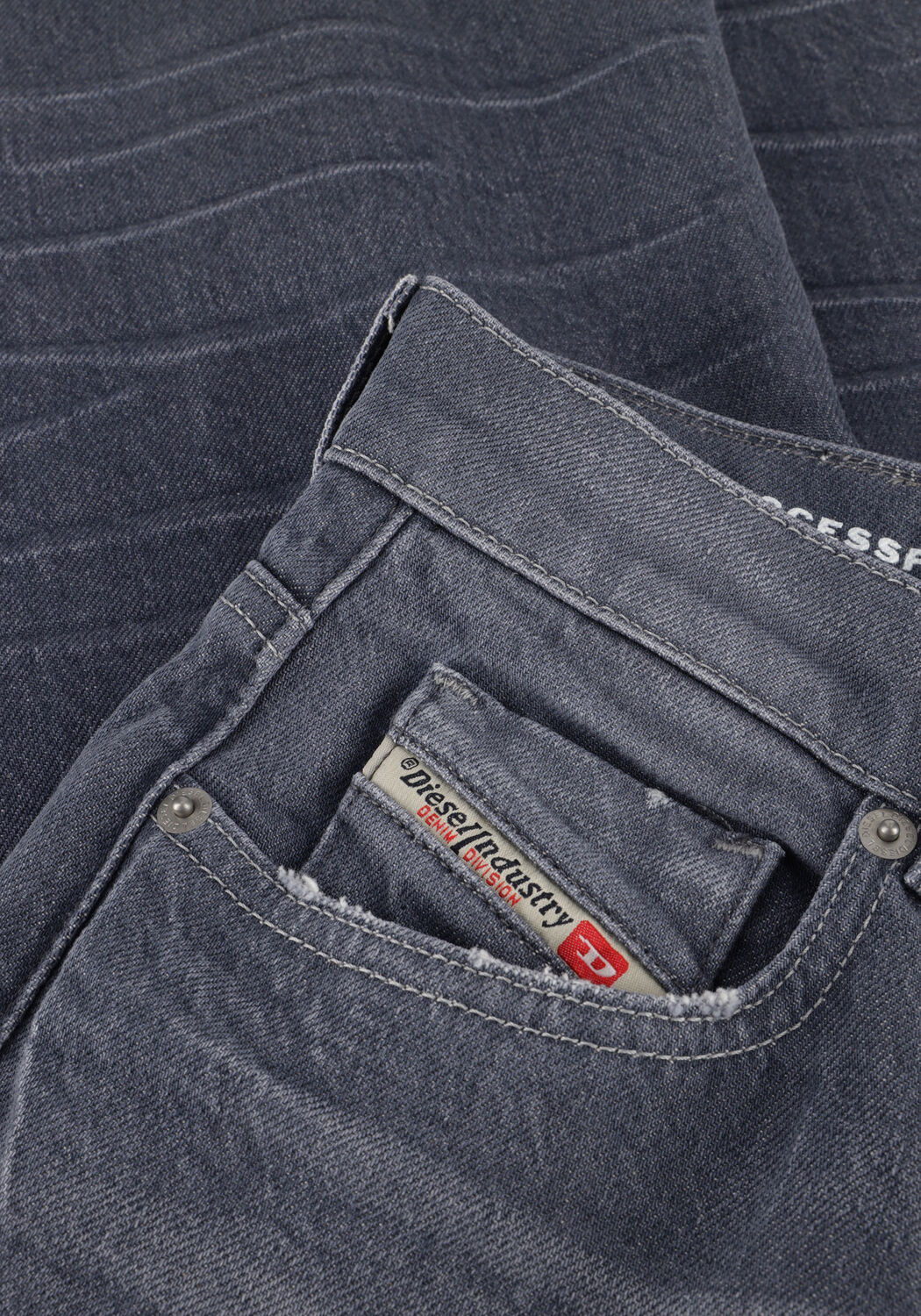 Graue DIESEL Wide jeans 1978 D-AKEMI - large