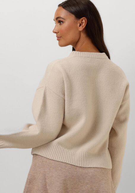 Creme NEO NOIR Pullover DETRI SOLID KNIT BLOUSE - large