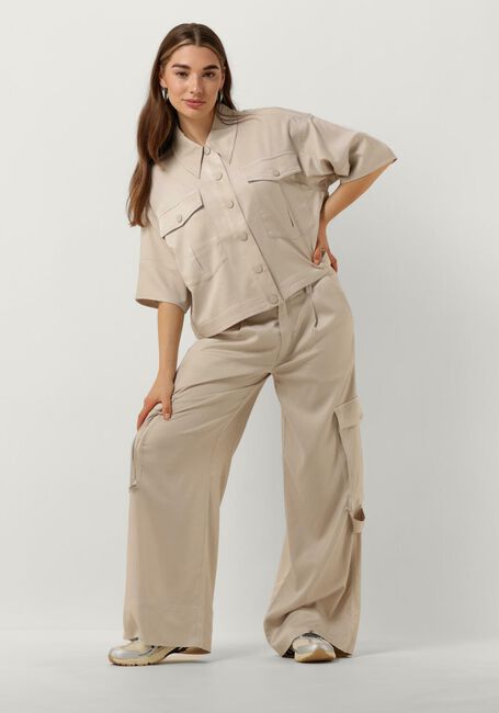 Beige COPENHAGEN MUSE Blusen CMVIANNA-SHIRT - large