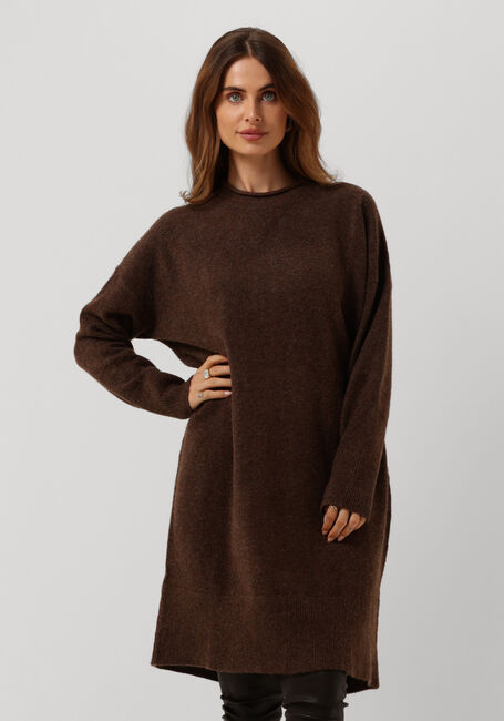 Braune CIRCLE OF TRUST Midikleid LIZE DRESS - large