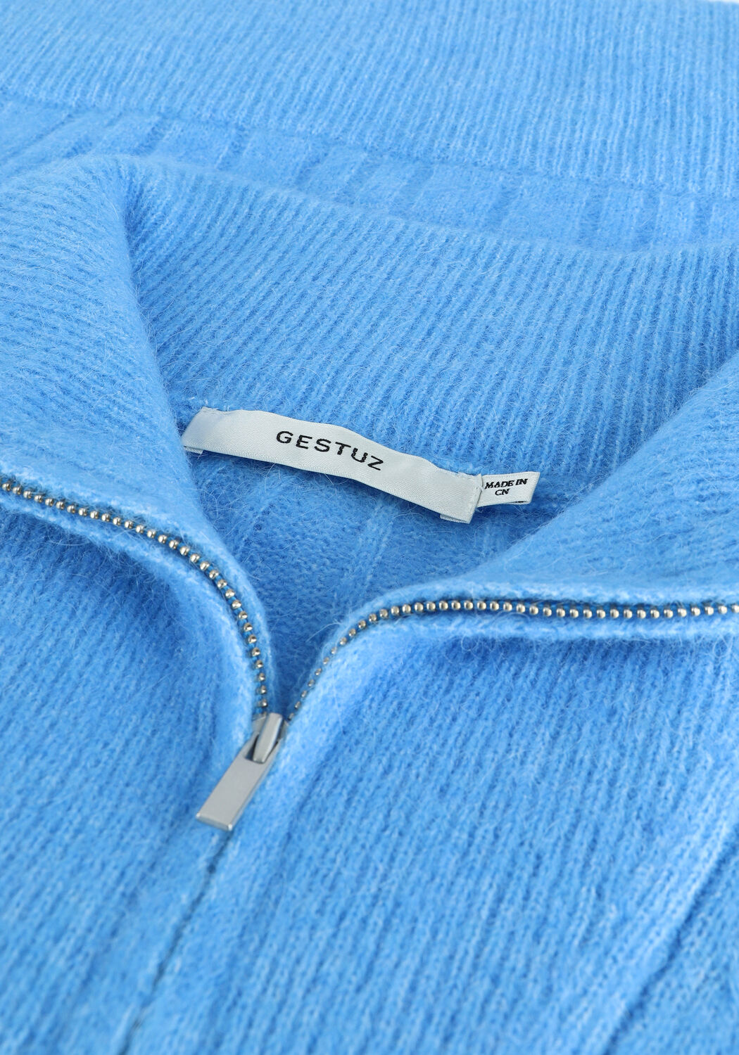Hellblau GESTUZ Pullover ALPAH GZ R ZIPPER PULLOVER - large