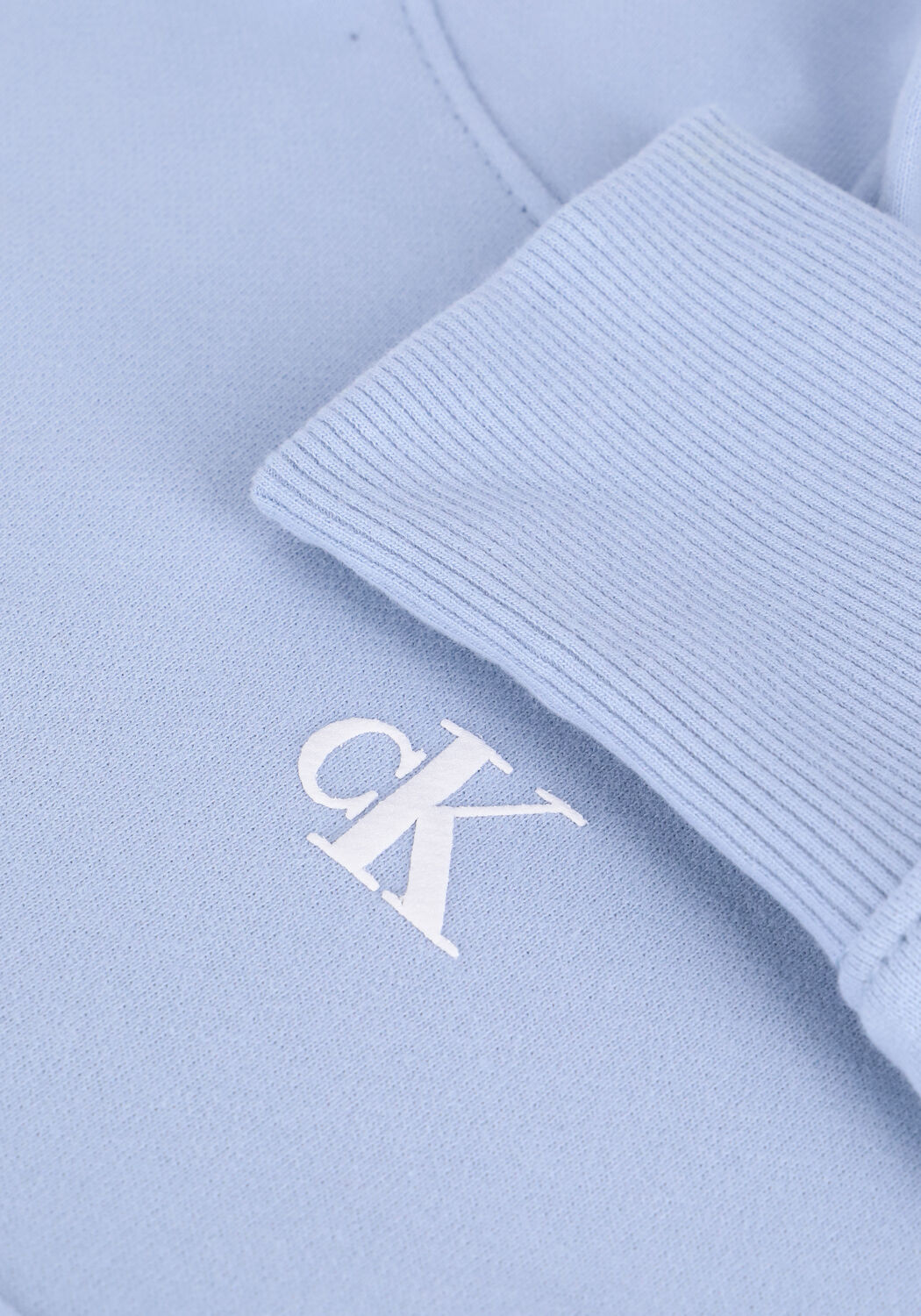 Hellblau CALVIN KLEIN Sweatshirt BACK TWO TONE MONOGRAM HOODIE - large