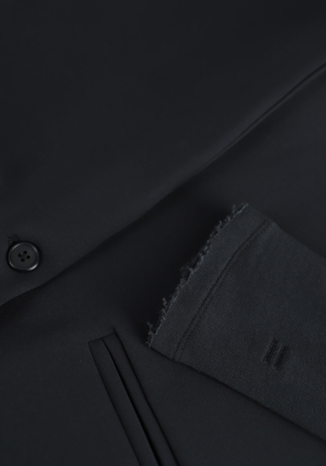 Schwarze 10DAYS Blazer BLAZER SCUBA - large