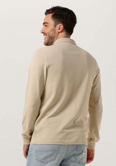 Sand FRED PERRY Polo-Shirt LONG SLEEVE PLAIN FRED PERRY SHIRT - large