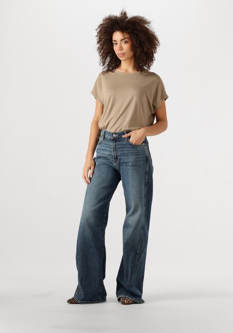Beige KNIT-TED T-shirt EMMA - large