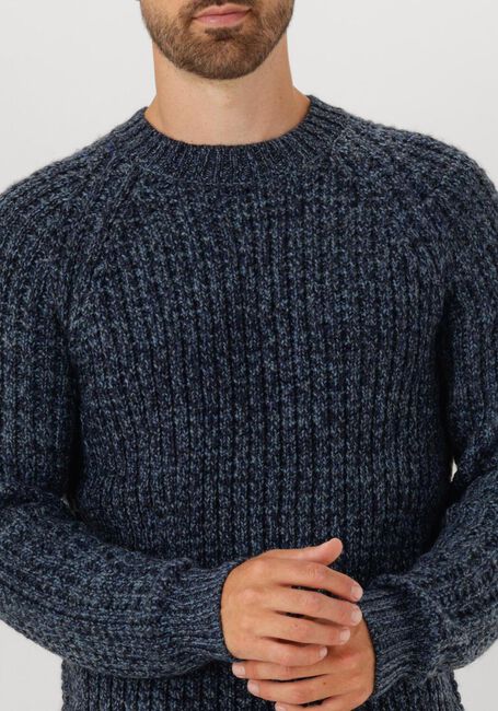 Dunkelblau ANERKJENDT Pullover AKSUNE STRUCTURE KNIT - large