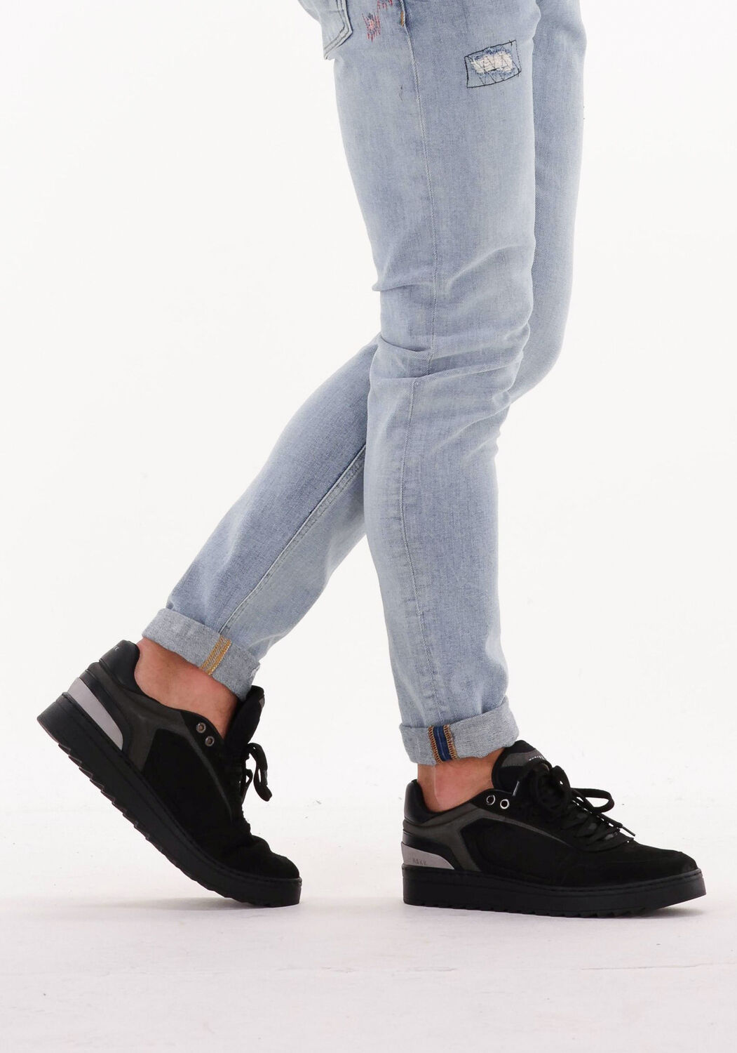 Schwarze NUBIKK Sneaker Low CLIFF CANE - large