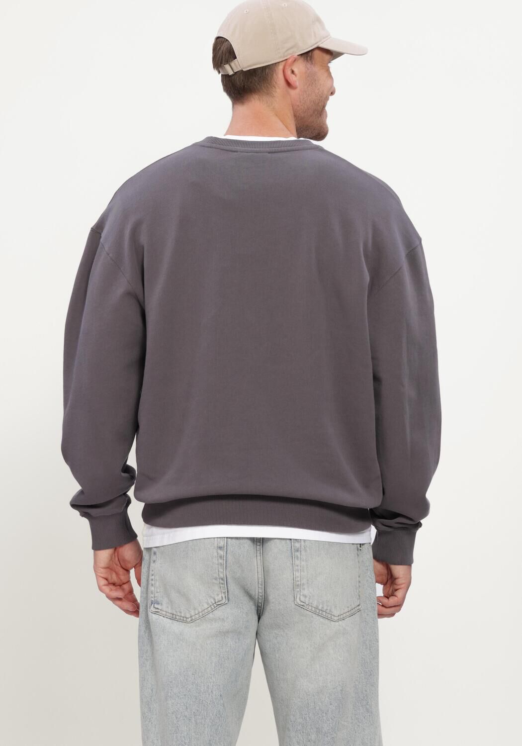 Graue FOR&Eacute;T Sweatshirt ROPE SWEATSHIRT - large