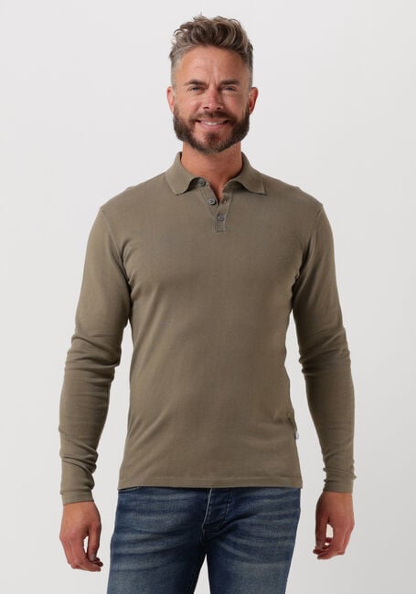 Taupe THE GOODPEOPLE Polo-Shirt KAI - large