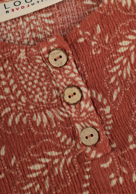 Braune LOOXS Minikleid CRINCKLE DRESS - large
