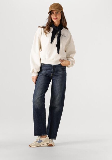 Creme TOMMY HILFIGER Sweatshirt CORP LOGO MDRN SWTSRT - large