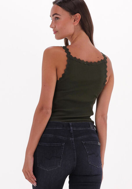 Grüne CC HEART Top SILK LACE CAMISOLE - large