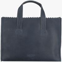 Blaue MYOMY Handtasche MY PAPER BAG HANDBAG CROSSBODY - medium