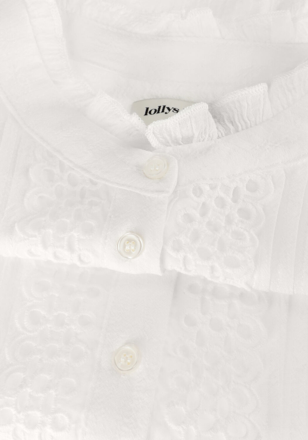Wei&szlig;e LOLLYS LAUNDRY Blusen ARIELLL SHIRTLS - large