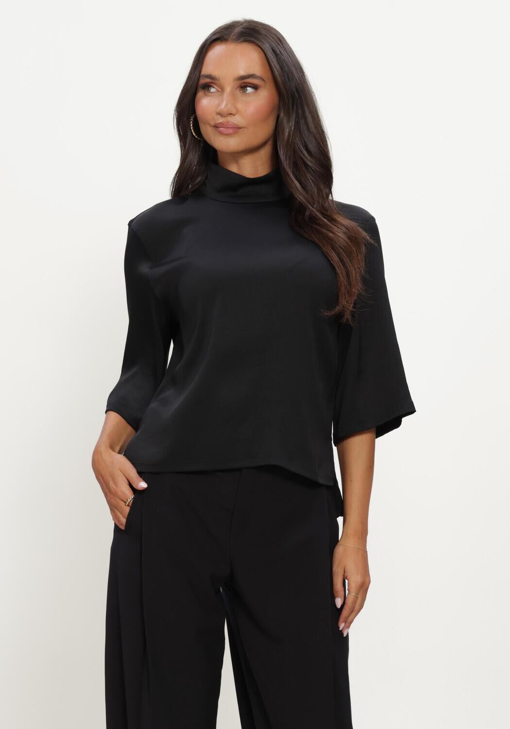 Schwarze DRYKORN Blusen ALETIA - large