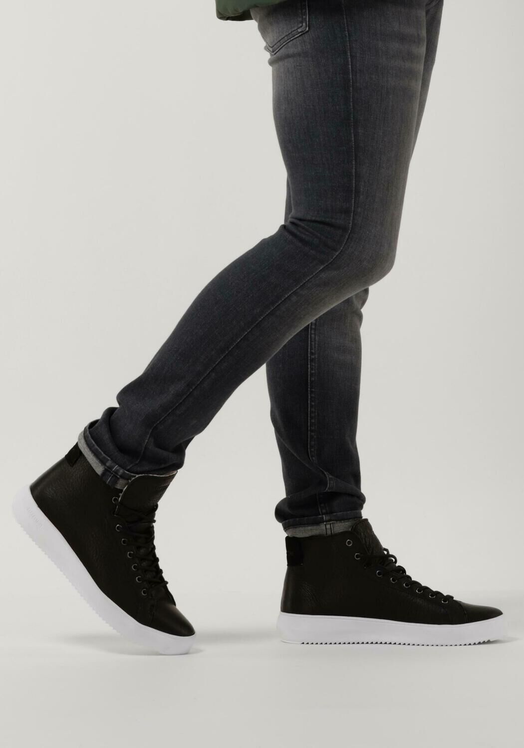 Schwarze BLACKSTONE Sneaker High YG09 - large