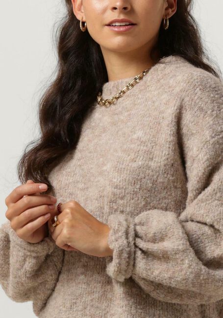 Sand NOTRE-V Pullover NV-CLARICE BOUCLE KNIT BLOUSE - large