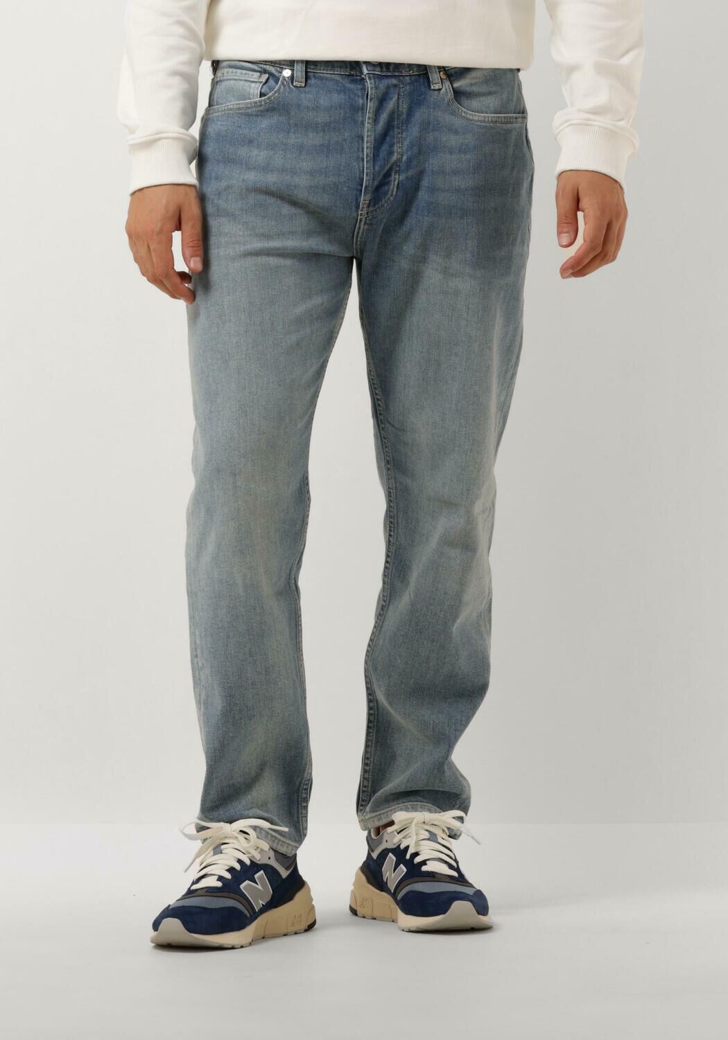 blaue scotch soda straight leg jeans the drop tapered jeans