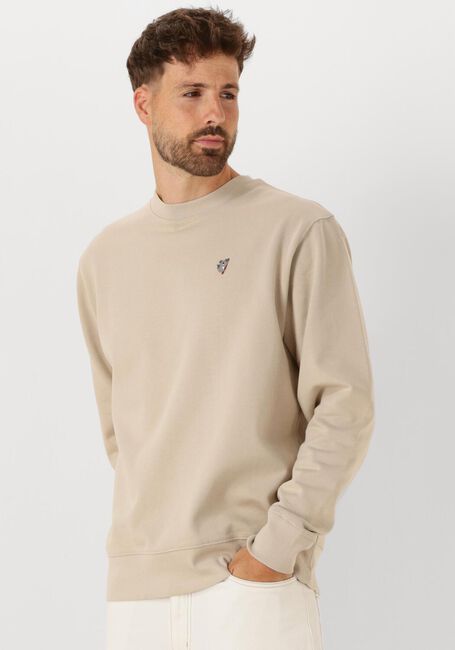 Beige STRØM Clothing Sweatshirt SWEATER - large