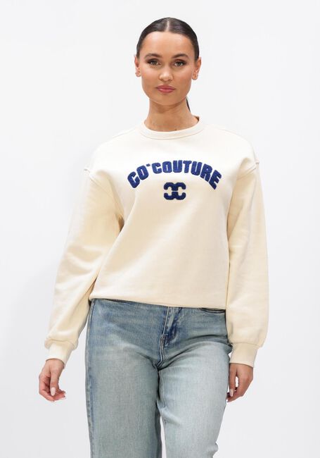 Ecru CO'COUTURE Pullover & Cardigans ZOE CO'COUTURE SWEAT - large