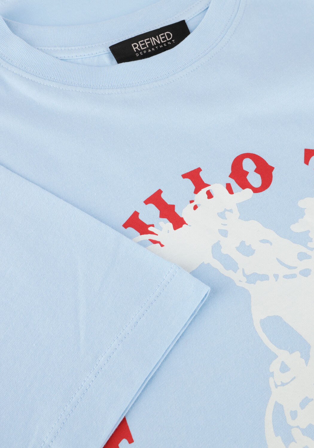 Hellblau REFINED DEPARTMENT T-shirt MAGGY - large
