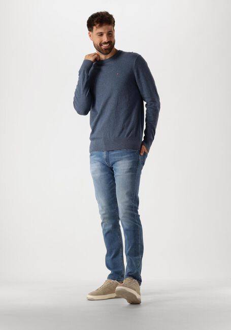 Dunkelblau TOMMY HILFIGER Pullover PIMA ORG CTN CASHMERE CREW NECK - large