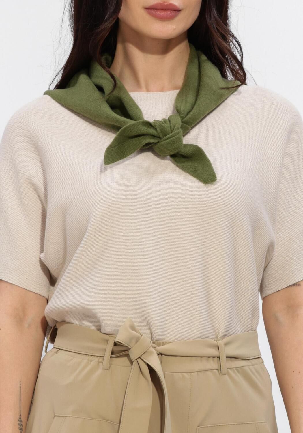 Beige KNIT-TED Top EVA - large