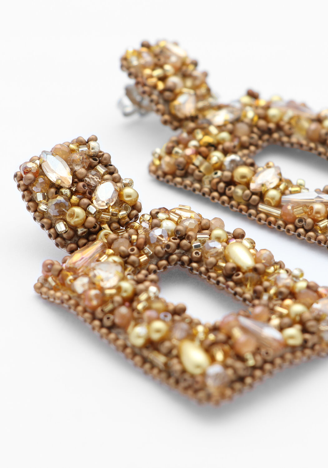 Goldfarbig PAULIE POCKET Ohrringe CLASSIC SHIMMER EARRINGS - large